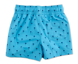 Thumbnail 2: Abercrombie & Fitch Boys Palm Tree Print Swim Shorts 