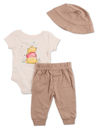 Thumbnail 2: Disney Baby Boys 3 Pc Winnie The Pooh Pants Set 