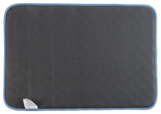 Thumbnail 2: Aura 17X24 Charcoal Infused Bath Mat 