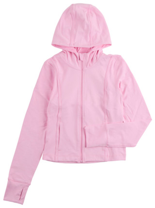 Thumbnail 1: Yogalicious Big Girls Full Zip Hooded Jacket 