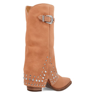 Thumbnail 4: Dingo Women's Howdy Honey Suede Leather Boots 