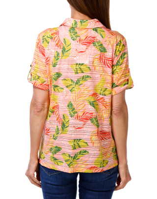 Thumbnail 2: Kate Park Women's Floral Print Top  
