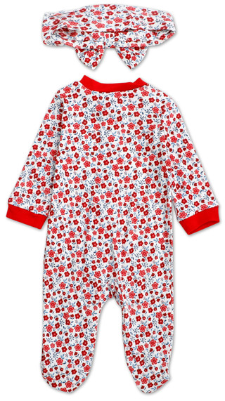 Thumbnail 2: ELEPHANT AND CASTLE Baby Girls 2 Pc Sleeper 
