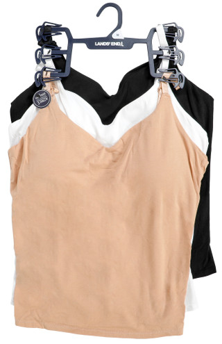 Thumbnail 1: Lands End Women's 3.Pk Shapewear Cami's 