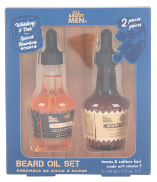 Thumbnail 1: ALL ABOUT MEN 2 Pc Beard Oil Set  