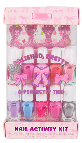 Thumbnail 1: VOTUM Polished, Pretty & Perfectly Tied Nail Activity Set 