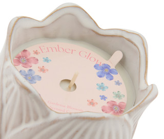 Thumbnail 2: Ember Glow 6 oz Gardenia Blossom Scented Single Wick Candle 