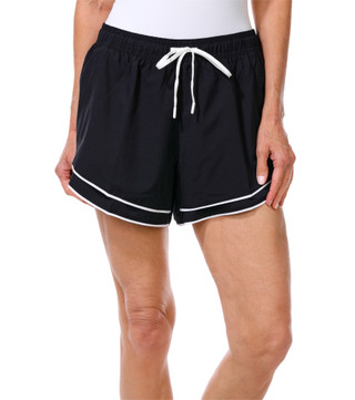 Thumbnail 1: Express Women's Active Double Hem Running Shorts  