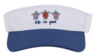 Thumbnail 6: Life is Good Women's Baseline Embroidered Visor  