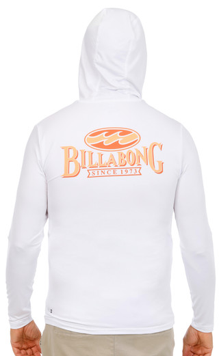 Thumbnail 1: BILLABONG Men's Outdoor Long Sleeve Hooded Fishing Coastal Tee 