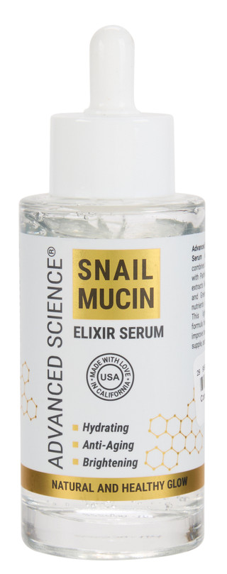 Thumbnail 1: Advanced Science 3.3 oz Snail Mucin Elixir Serum 