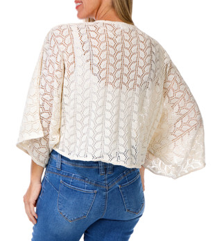 Thumbnail 2: Sage The Label Women's Crop Crochet Top  