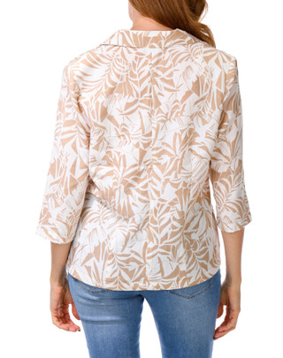 Thumbnail 2: Soho Women's Tropical Print Blazer 