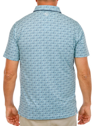 Thumbnail 2: Puma Men's Active Cloud Spun Branch Polo 