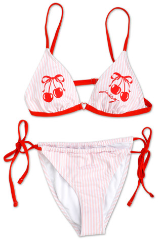 Thumbnail 1: Juicy Couture Juniors 2 Pc Bikini Swimsuit  
