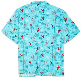 Thumbnail 2: Distortion Big Men's Lobster Button Down Shirt 