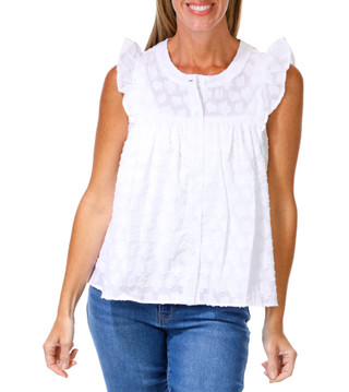 Thumbnail 1: Gilli Women's Floral Puff Print Top  
