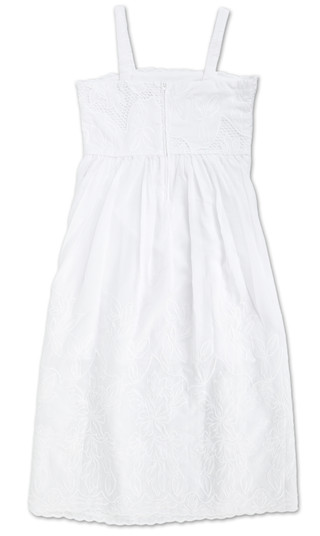 Thumbnail 2: Rare Editions Girls Sleeveless Eyelet Dress  