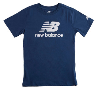 Thumbnail 1: New Balance Big Boys Short Sleeve Logo Print Tee 