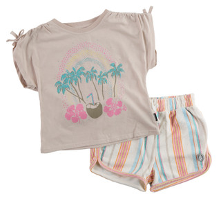 Thumbnail 1: Bmagical by Btween Big Girls 2 Pc Print Pajama Shorts Set 