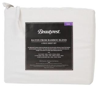Thumbnail 4: Beautyrest 4-Piece Bamboo Sheets Set 