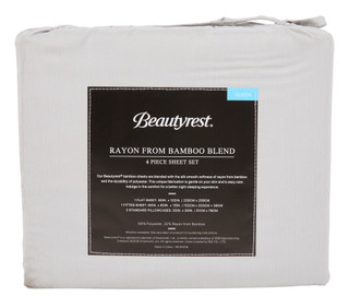 Thumbnail 4: Beautyrest 4-Piece Bamboo Sheets Set 