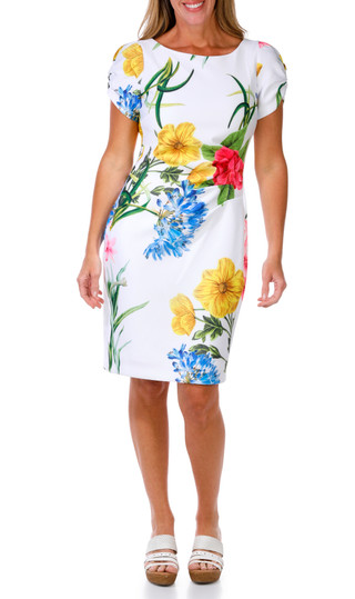 Thumbnail 1: Karl Lagerfeld Women's Short Sleeve Sheath Dress 
