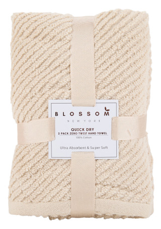 Thumbnail 2: Blossom New York  2 Pk Quick Dry Hand Towels  
