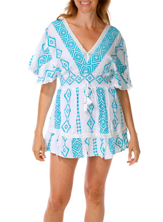 Thumbnail 1: SURF GYPSY Women's Swim Cover Up Dress 