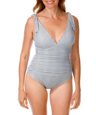 Thumbnail 1: Ellen Tracy Women's One Piece Swimsuit 