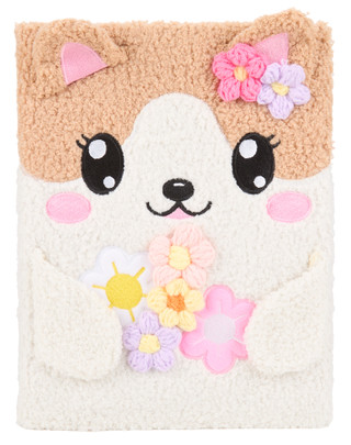 Thumbnail 1: Fuzzy Bear Cover Notebook 