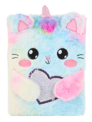 Thumbnail 1: Fuzzy Caticorn Notebook 