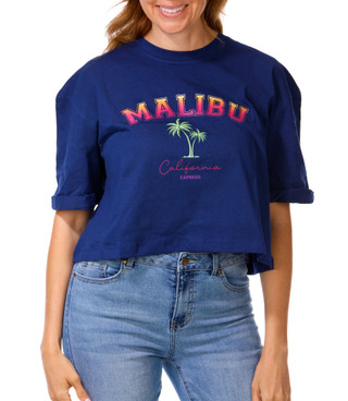 Thumbnail 1: Express Women's Boxy Graphic Tee 