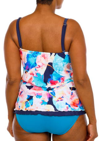 Thumbnail 2: Maxine of Hollywood Women's Plus 2 Pc Swimsuit Set  