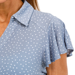 Thumbnail 2: Adrianna Papell Women's Short Sleeve Button Front Top 