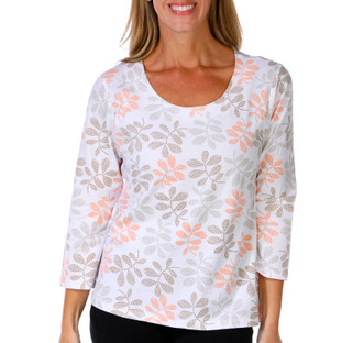 Thumbnail 1: Hearts of Palm Women's 3/4 Sleeve Top 