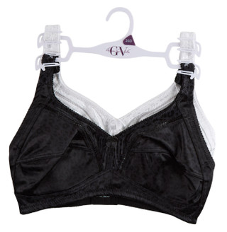 Thumbnail 1: Gloria Vanderbilt Women's 2 Pk Wire-Free Bras Set 