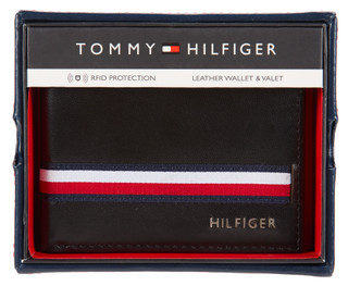 Thumbnail 1: Tommy Hilfiger Men's Leather Wallet & Valet  