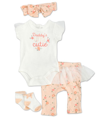 Thumbnail 1: Catherine Malandrino Baby Girls 3 Pc Pants Set  