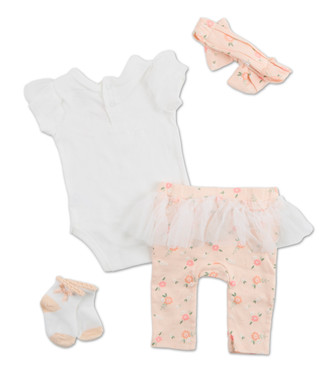 Thumbnail 4: Catherine Malandrino Baby Girls 3 Pc Pants Set  