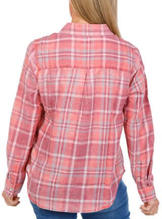 Thumbnail 3: FLAG & ANTHEM Womens Long Sleeve Button Down Woven Shirt 