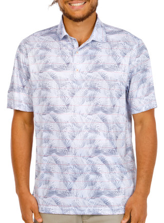 Thumbnail 1: GREG NORMAN Men's Sea Breeze Golf Polo Shirt 