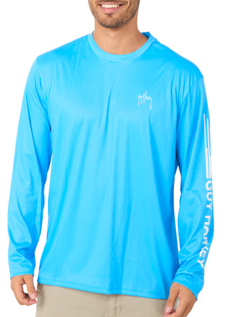 Thumbnail 3: Guy Harvey Men's Long Sleeve Fishing Shirt 