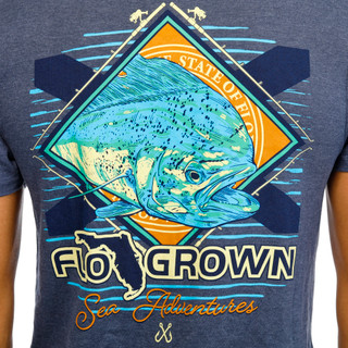 Thumbnail 3: FloGrown Men's Dorado Adventures T-Shirt 
