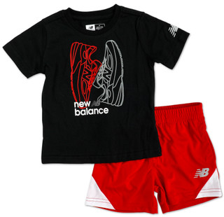 Thumbnail 1: New Balance Toddler Boys Active 2 Pc Shorts Set  