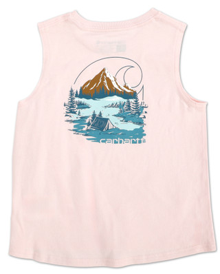 Thumbnail 1: Carhartt Girls Logo Muscle Tank  