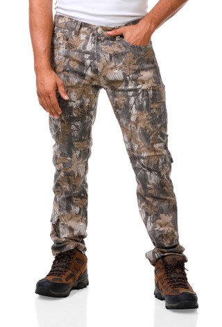 Thumbnail 1: Street Jeans Men's Camo Cargo Jeans  