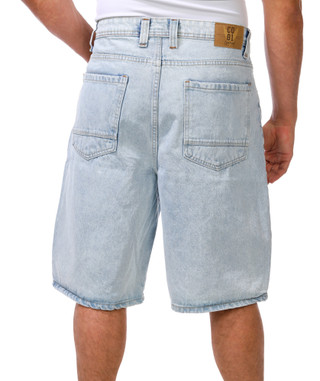 Thumbnail 2: Company 81 Men's Loose Fit Denim Shorts  