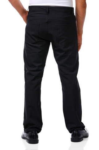Thumbnail 2: Van Heusen Men's Solid Straight Leg Performance Dress Pants 