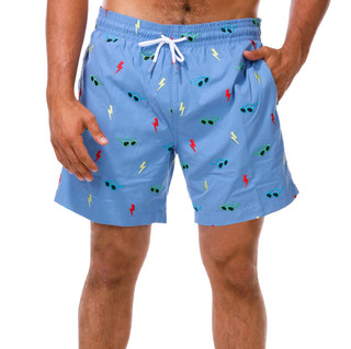 Thumbnail 1: Trunks Men's Embroidered Sunglasses Swim Shorts  